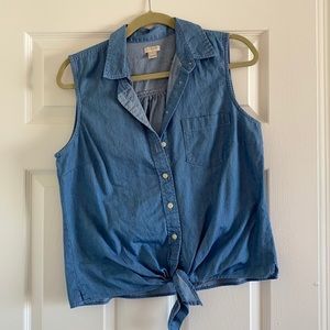 JCREW Jean tank